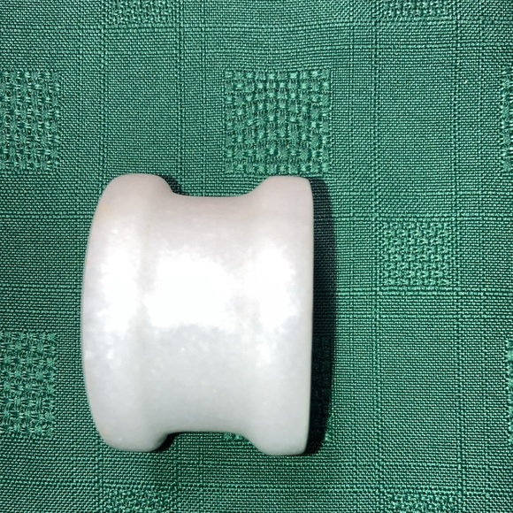 Marble Napkin Rings, Set of 8 white w/gray, size in pics  $30 - Picture 7 of 7